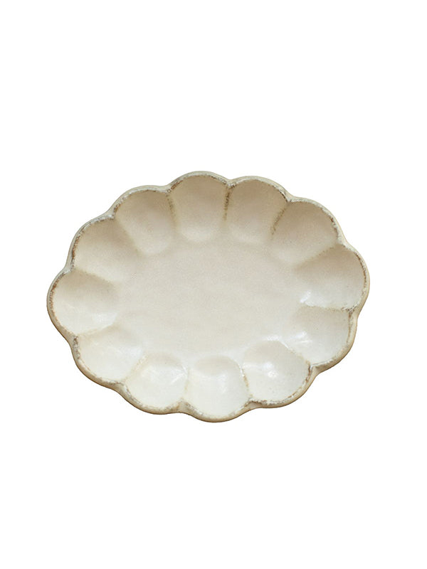 Kohyo Rinka Porcelain Oval Serving Plate