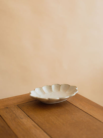 Kohyo Rinka Porcelain Oval Serving Plate