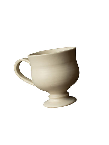 Yoshida Pottery Beaded Foot Cup