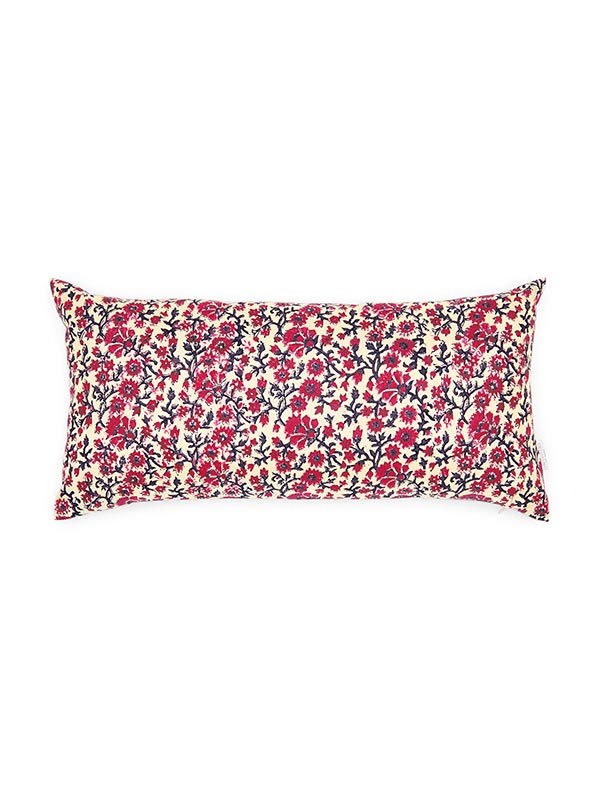 Shanaya Silk Reversible Bolster Cushion
