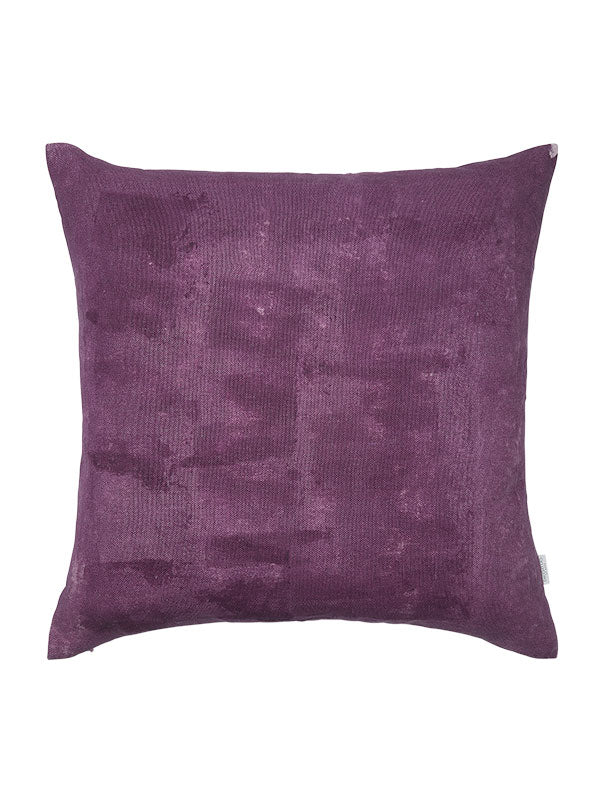 purple linen cushion backing 