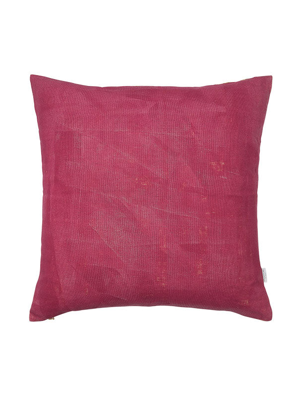 organic linen pink cushion backing