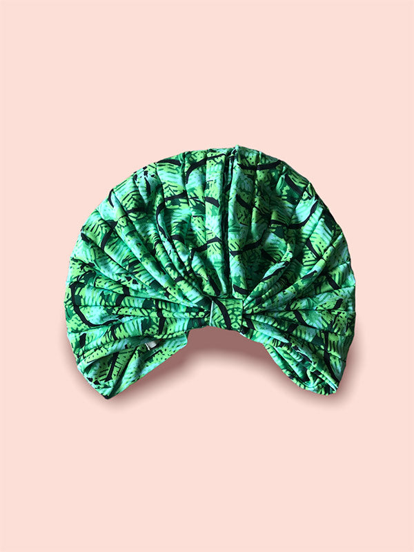 DODO Green Patterned Turban