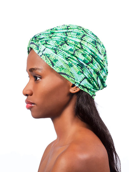 DODO Green Patterned Turban