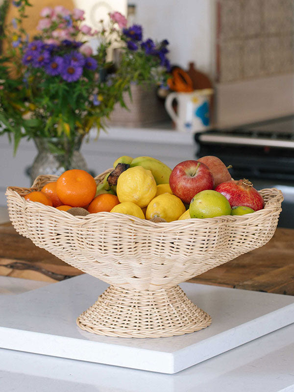 Kishni Rattan Fruit Bowl