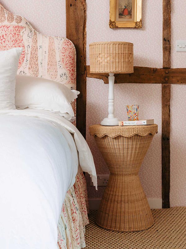 Drum Rattan Lampshade