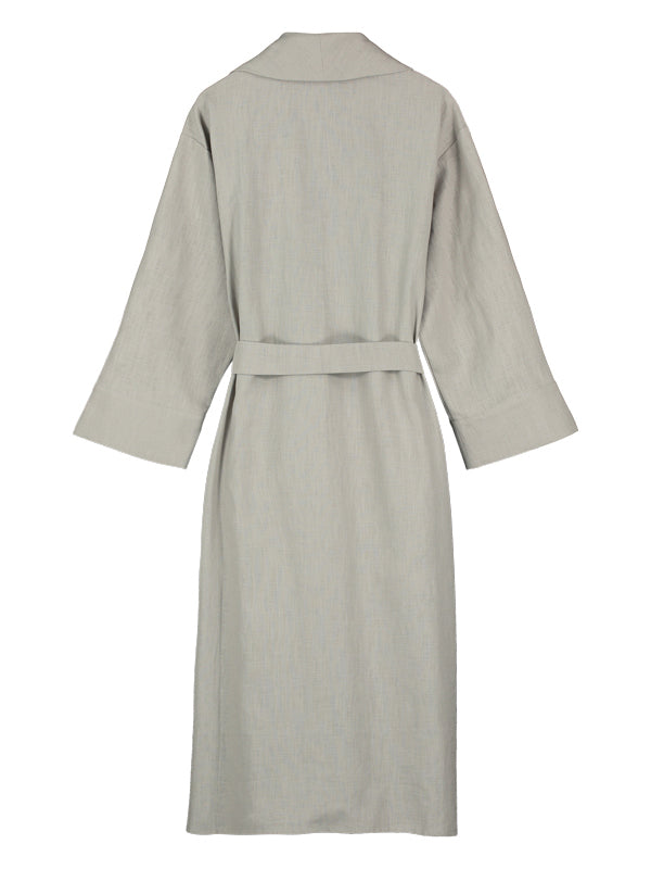 Grey Linen Robe, Grace