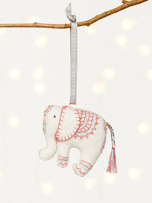 Cloud Elephant Ornament