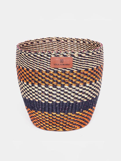 Small Bolga Storage Basket - Earthy