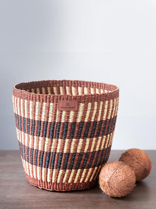 Large Bolga Storage Basket - Akunga