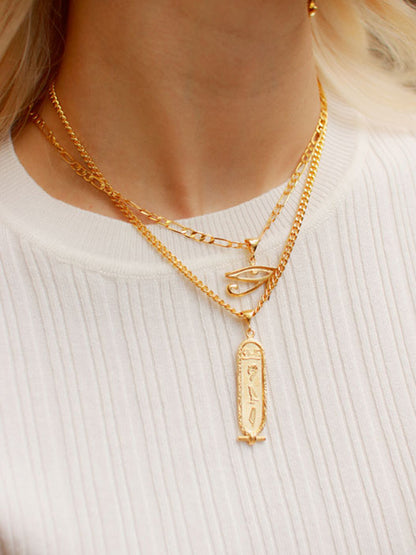 Love Gold Pendant Necklace