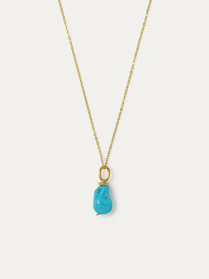 Ava Turquoise Pendant Necklace