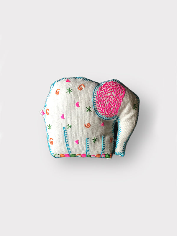 pure cotton elephant cushion