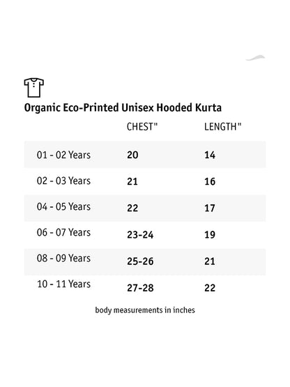 Organic Unisex Hooded Kurta