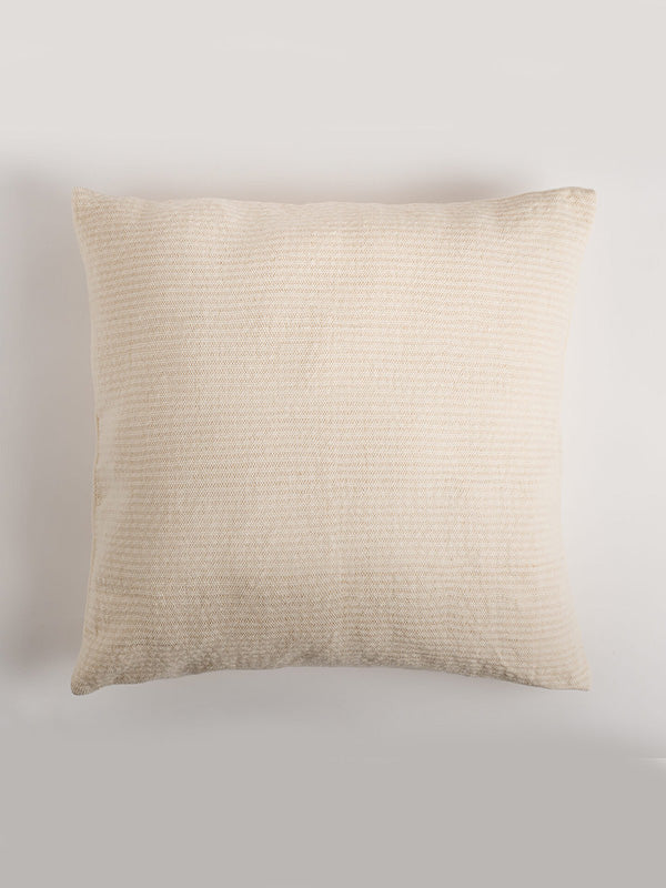 large square textured cushion
