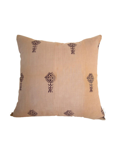 naturally dyed cotton cushion cover
