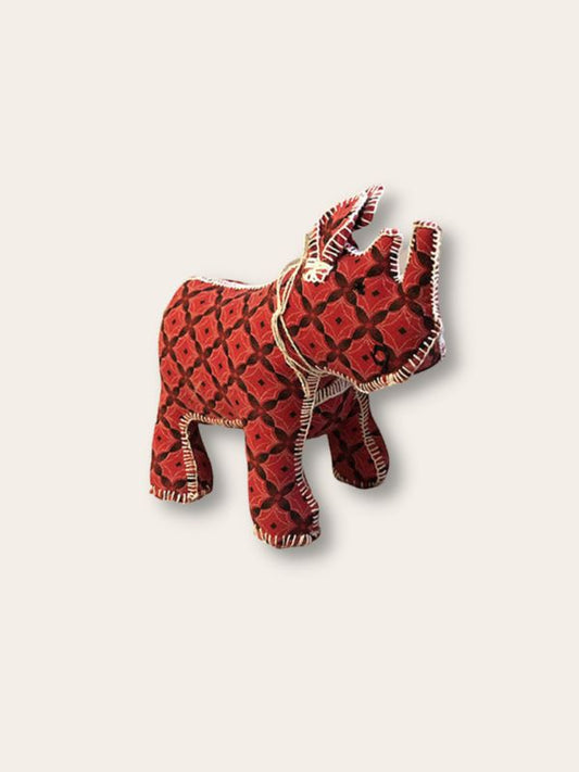 Handmade Baby Rhino Toy