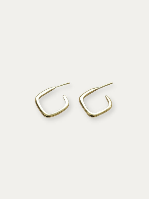 Imani Diamond Hoop Earrings