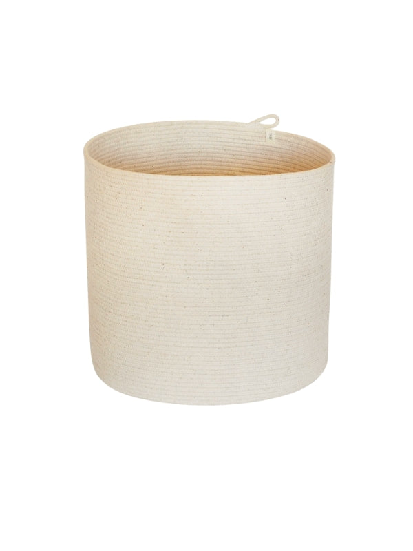 Cream Cylinder Basket