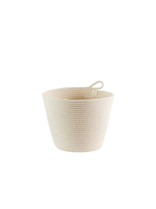 Cream Planter Basket
