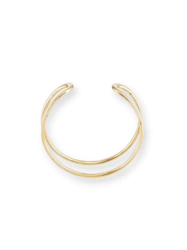 Tuareg Gold Split Bangle