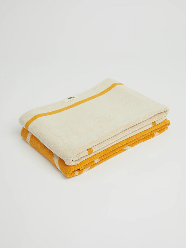 THE BEE & CLASSIC Towel Set, pair